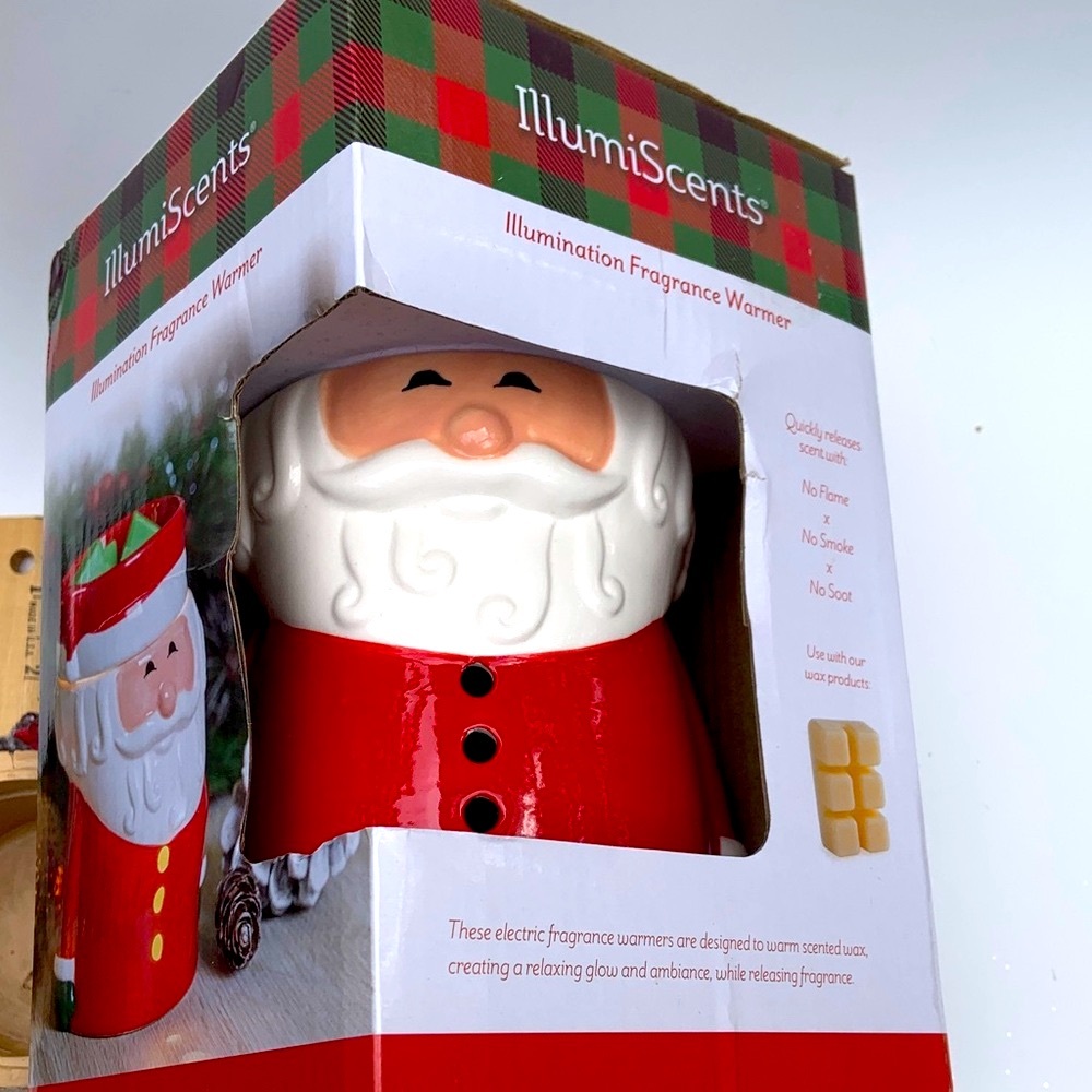 Santa Fragrance Warmer - Red and White